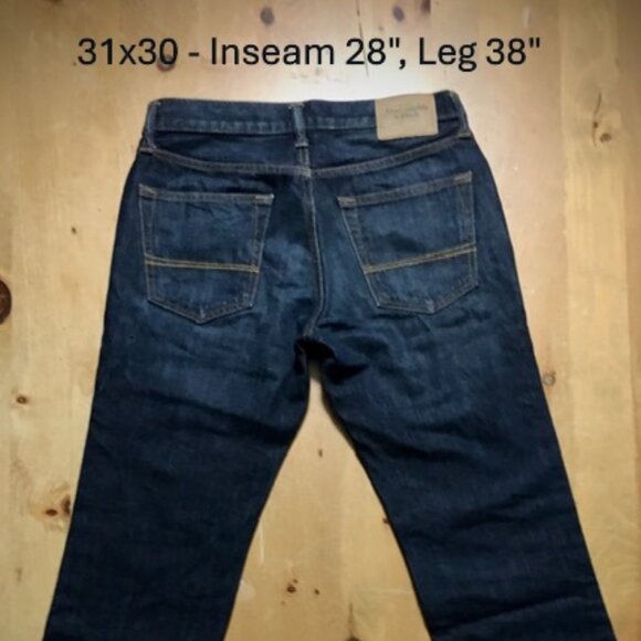 Abercrombie & Fitch Men’s Jeans – 31x30, Button Fly - Picture 5 of 6
